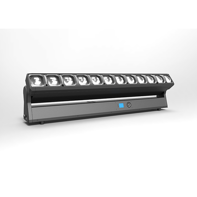 Tetra Bar 12×60W LED Pixel Moving Zoom Bar con inclinazione motorizzata 
